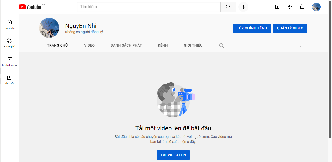 Cách tạo kênh youtube kiếm tiền đơn giản cho người mới bắt đầu 24 Tạo video dăng tải trên Kênh youtube