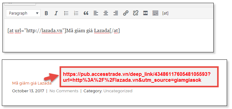 Hướng dẫn cài đặt pub accesstrade plugin chuyển link affiliate 15 pub accesstrade 7